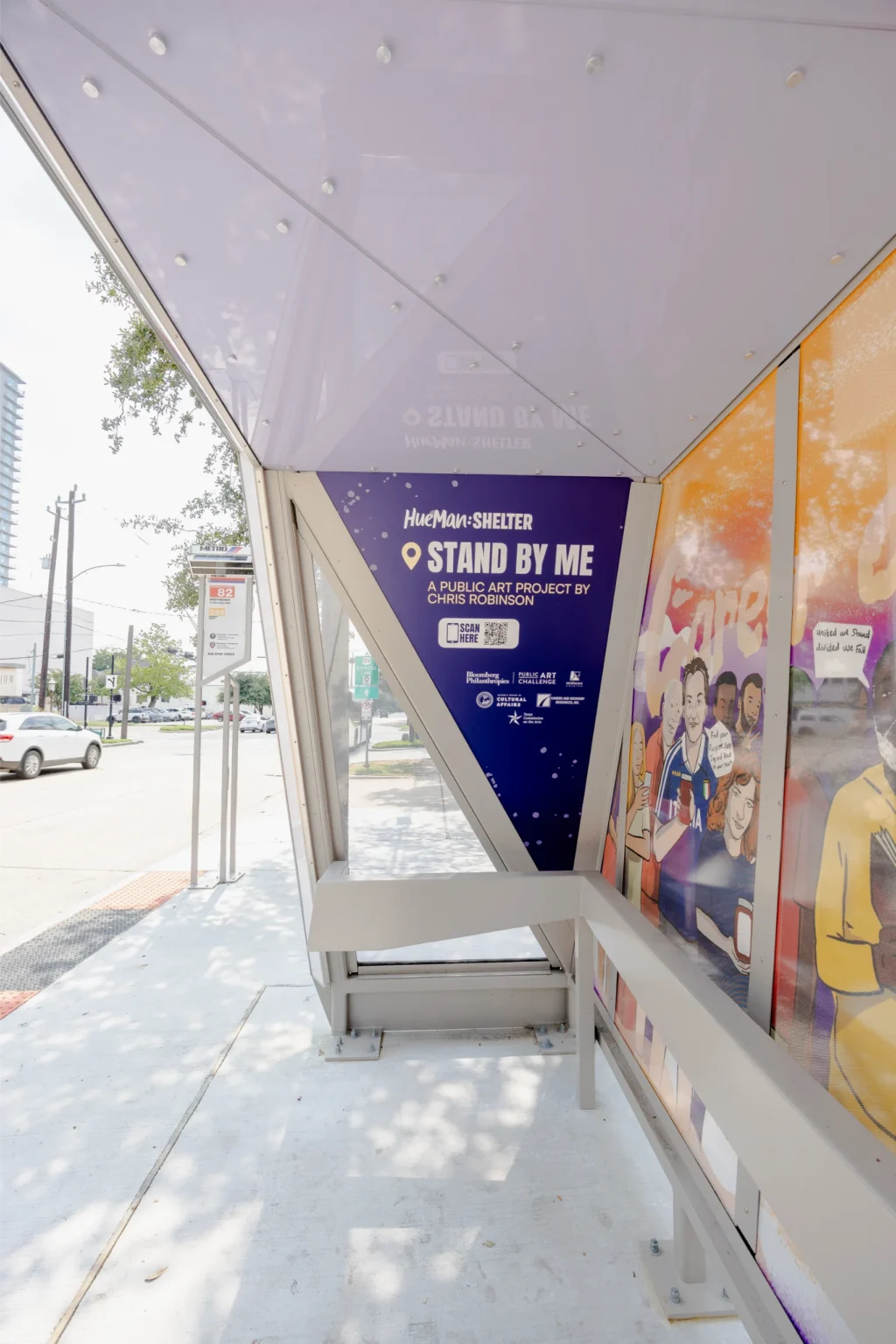 HueManShelter_FinalArtInstall_Chris-Stand-by-Me-3